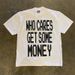 Heavyweight Pure Cotton Oversized Men's T-Shirt Y2K Style Printed Loose Short-Sleeved For Couples And Money-Conscious Shoppers_viptrois.com