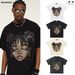 Men's Clothing 2025 Cross Border Summer Hot Girl American Illustration Washed Old Heavy T Shirt Direct Injection Printing Short Sleeved Men's Bottom_viptrois.com