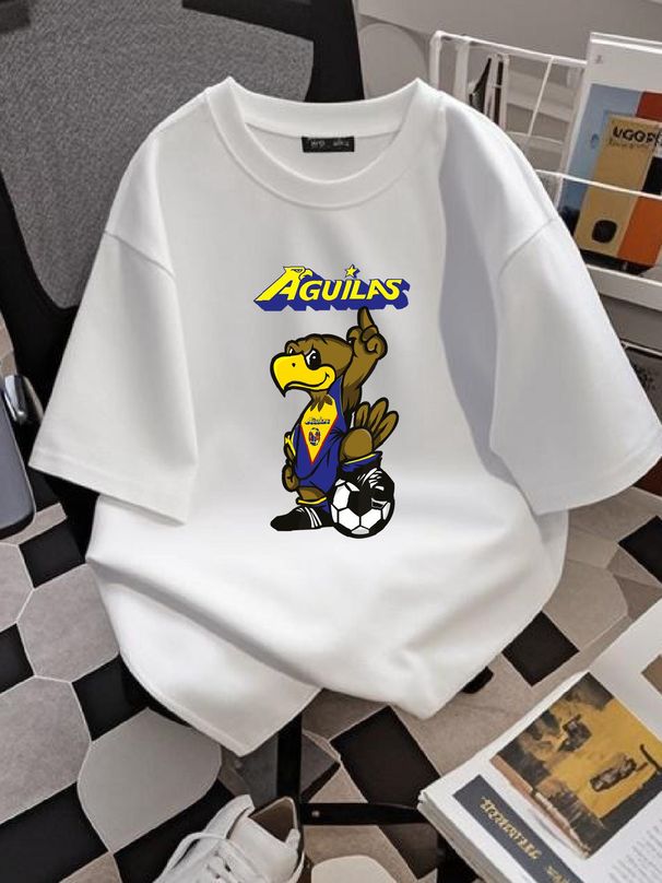 Club America T-Shirt Size S-5XL Stylish Slightly Designer Clothes Versatile Top For Everyday Wear Casual Stretched Unisex Graphic Comfortable Soft_viptrois.com