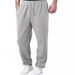 Men's Straight Leg Sweatpants – Autumn/Winter Casual Loose Fit, Comfortable & Stylish (Black/Gray/Green/Blue/White/Navy/Camel, S-3XL)_viptrois.com