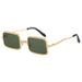 Men's Sunglasses Fashion Sunglasses Internet Celebrity Sunglasses For Men And Women Punk Style Retro Square Frame Sunglasses_viptrois.com