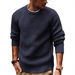 Men's Heavy Knit Cardigan – Retro Chunky Sweater, Loose Fit & Warm Winter Pullover (S-XXXL)_viptrois.com