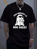 This Workout Is Boo Sheet Halloween Ghost Exercise Gym T-Shirt Print Round Neck Short Sleeve Breathable Casual Versatile Women Top Graphic Tees Soft Top For Everyday Wear Female Women Unisex Comfortable Graphic Stretched Stylish Designer Clothes_viptrois.com