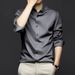 Spring And Autumn Style Men's Non-iron Long-sleeved Shirt, Comfortable And Breathable, Multi-color Optional, Non-pilling, High-grade Business Shirt_viptrois.com