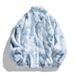 Men's Winter Lamb Wool Coat Loose Tie-Dye Fleece Lined Thick Warm Jacket Ins Trendy Streetwear_viptrois.com