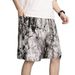 Men's Clothing Summer Men's Trendy Loose Fit Quick Drying Casual Shorts Thin Five Point Outdoor Pants For Teenagers_viptrois.com