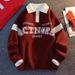 Pure Men's Turn-Down Collar Sweater 2025 Winter New Fashion Casual Trendy Versatile Warm Knitwear For Teenagers_viptrois.com
