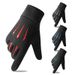 Cycling Gloves Men's Winter Gloves Warm Cycling Touch Screen Plus Velvet Non Slip Outdoor Sports Electric Vehicle Motorcycle Riding Gloves_viptrois.com
