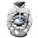 Loom Loom Casual Couple Hooded Sweatshirt Cross-Border European And American Plus Size Men's 3D Swirl Print Pullover Long Sleeve_viptrois.com