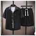 Set Up Herren Sommer Herren Set Herren Sommer Set Herren Kleidung Sommer Outfit Mann Sommer Mann Set Herren Sweats Set Sommer Outfit_viptrois.com