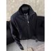Men's Light Gray Half-Zip Sweatshirt - Heavyweight Casual Pullover With Stand Collar For Spring & Fall_viptrois.com