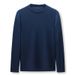 Men's Mulberry Silk Long Sleeve T-Shirt Round Neck Spring New Business Casual Versatile Top Solid Color Base Tee_viptrois.com