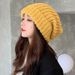 Apparel Accessories Cozy Winter Knit Beanie For Women - Soft Stretchy Slouchy Hat With Ear Flaps, Warm Oversized Chunky Yarn Cap For Cold Weather_viptrois.com