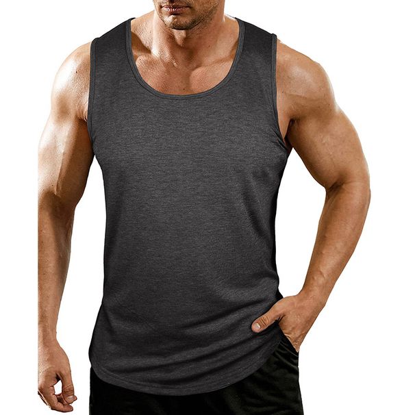 Men's Workout Tank Top – Slim Fit Performance Sleeveless Shirt For Gym, Running & Training (S-Xxl, Moisture-Wicking & Breathable Polyester Blend)_viptrois.com