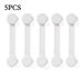 Multi-function Security Protection Locks Baby Safety Cabinet Drawer Door Buckle Home White Toilet Refrigerator Lock 5Pcs/Lot_viptrois.com