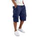 Spring Men's Cargo Shorts Sporty Casual Multi Pocket Style_viptrois.com
