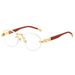 New Round Frame Cut Edge Street Style Trendy Diamond-Studded Personality High-Sensitivity Fashion Sunglasses_viptrois.com