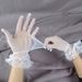 Unisex Thin mesh gloves women hollow fashion sexy black stretch lace gloves lace performance_viptrois.com