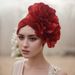 New Exaggerated African Hat Air Layer Side Large Flower Hat Indian Hat Muslim Hat Baotou_viptrois.com