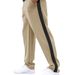 Men's Clothing Casual Sports Buttoned Men's Trousers Men's Autumn Loose Straight Wide Leg Button Color Matching Large Size Trousers Men_viptrois.com