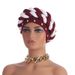 New Hat Brim Nails Color Diamond Pit Strips Two Color Braid Black People's Headscarf Hat_viptrois.com
