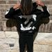 Gothic Streetwear Hoodie – 3D Pistol Print Pullover Sweatshirt (Oversized Fit, Black/Red, S-5XL)_viptrois.com