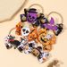 New Skull baby hair band baby Halloween series funny headdress cute pumpkin head thin hair band wholesale_viptrois.com