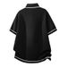 Summer Preppy Style Knitted Polo Shirt Men's Short Sleeve Collared Color Blocked Breathable Casual Loose Top Trendy New Arrival 2026_viptrois.com