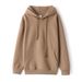 Loom Autumn Winter New Men's Thickened Hooded American High Street Heavyweight Fleece-Lined Sweatshirt_viptrois.com