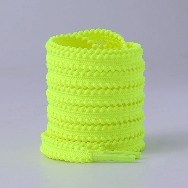 Shoe Accessories wheat ear black and white elastic flat diamond sports shoes shoelace rope a pair_viptrois.com