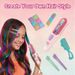Children's Hairdressing DIY Bead Machine Accessories Girl Toys Play House Hair Dye Stick Toy Set_viptrois.com