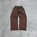 Men's Clothing Loose Embroidered Gray Sweatpants Men's Casual Retro Fashion Versatile Sports Pants_viptrois.com