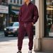 Men's Fleece-Lined Zip-Up Hoodie & Jogger Set – Winter-Ready Comfort (S-XXXL, 8 Colors)_viptrois.com