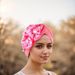 Muslim hat Muslim linen sticky flower watermelon hat African hat hat_viptrois.com