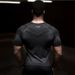 Muscle Fitness Partner Sports Running Tights Men's T-shirt Quick Drying High Bounce Fitness Training Short Sleeve Coaching Clothes_viptrois.com