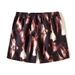 Men's Shorts Triangle Nets Without Geometric Patterns Printed Beach Pants_viptrois.com