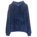 2023 New Double-Sided Fleece Youth Hoodie Men's Lamb Wool Winter Pullover Jacket_viptrois.com
