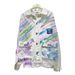 Men's Clothing Spring and autumn hand painted denim jacket for women brand loose tops couples casual internet celebrity lapel jacket_viptrois.com