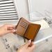 Men's Wallet Wallet Short Wallet Retro Zipper Coin Purse Fashion Card Set Multi-card Clutch Bag_viptrois.com