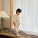 Baby Cotton Soft Oblique Zipper Hooded Long Sleeved Sweater Jumpsuit Korean Version Of The Baby Jumpsuit_viptrois.com