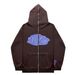 Y2K Zipper Hoodie Harajuku Gothic Style Clothing Letter Men Women Streetwear Sweatshirt Fashion_viptrois.com