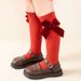 Girls Socks Spring And Autumn Children's New Year Red Middle Tube Socks Christmas Stockings Middle And Large Children Student Calf Socks_viptrois.com