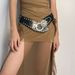 Women's Rhinestone Waist Cincher, Stretch Elastic Belt For Dresses & Coats_viptrois.com