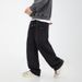 Men's Clothing Textured Twill Stitching Design Workwear Casual Pants Men's Spring New Retro Pure Cotton Button Down Adjustable Trousers_viptrois.com