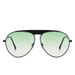 Blue Plus Single Pair Of High End Sunglasses Glasses Metal Frog Mirror Color Film Sunglasses_viptrois.com