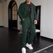 Men's Clothing Simple Solid Color European Style Slim Button Suit Long Sleeve Jacket Trousers Two Piece Suit WL008+MR7_viptrois.com