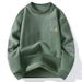 Men's Double-Sided Velvet Sweater – Premium Austrian Grain Texture, Thick Winter Pullover (White/Grey/Black/Brown/Green, M-3XL)_viptrois.com