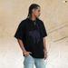 High-density Trendy American-style Rhinestone Fluffy Cat Short-sleeve T-shirt, New Spring/summer Round-neck Top_viptrois.com