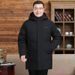 Men's Clothing Middle Aged And Elderly Men's Down Jackets With Windproof Hoods And Thickened Large Sizes For Grandfather And Father Winter Coats_viptrois.com