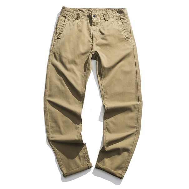 Men's Clothing casual trousers pencil skinny pants straight business all-match non-ironing pants _viptrois.com